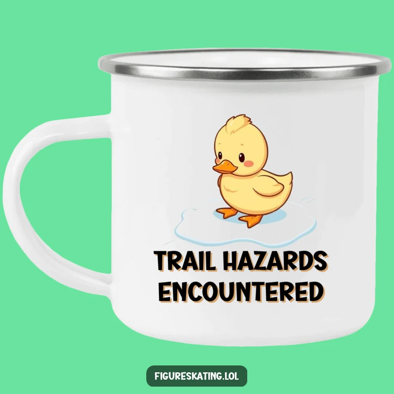 Funny Wobbly Duckling Ice Camping Mug - Durable & Hilarious Outdoor Drinkware