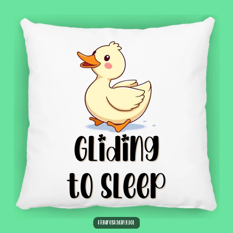 Funny Duck Gliding Pillow: Cuddle Up with Adorable Cheer and Softness