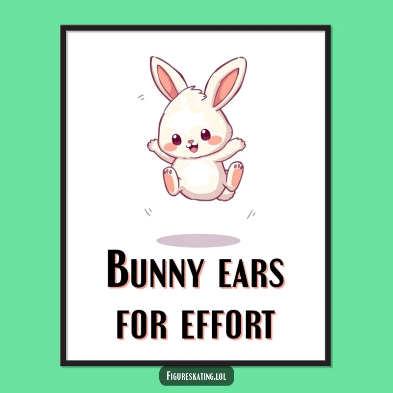 Free Printable Bunny Wall Art: Hilarious Wobble Art for Cute Decor