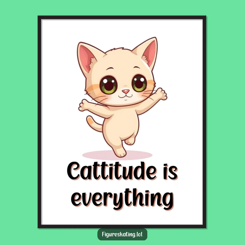 Free Printable Cat Wall Art - Funny Downloadable Decor for a Whimsical, Artistic Space