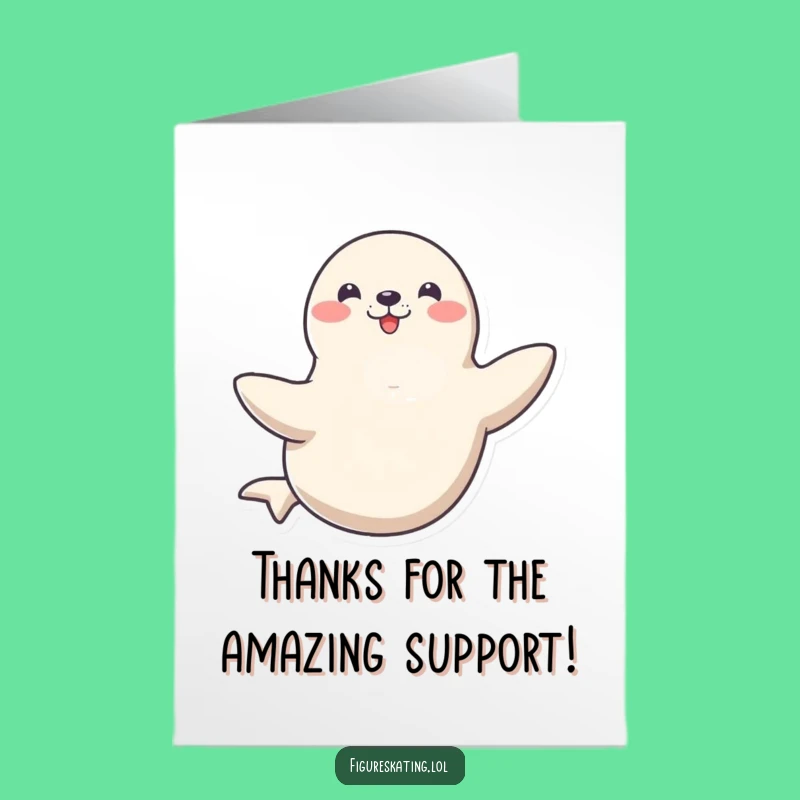 Free Printable Thank You Card: Grateful Seal Spin, Heartfelt Downloadable Gift